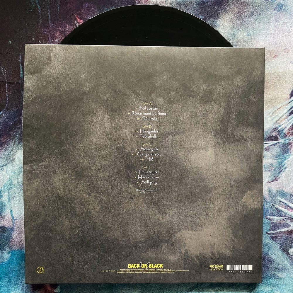 Burzum "Sôl Austan, Mâni Vestan" 2XLP