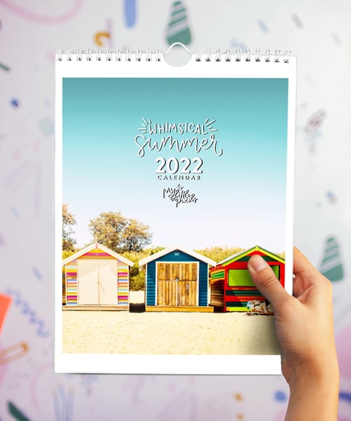 Image of 2022 Australian summer calendar
