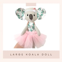 Pink Blossom Gum Ready to Post Large Koala Doll