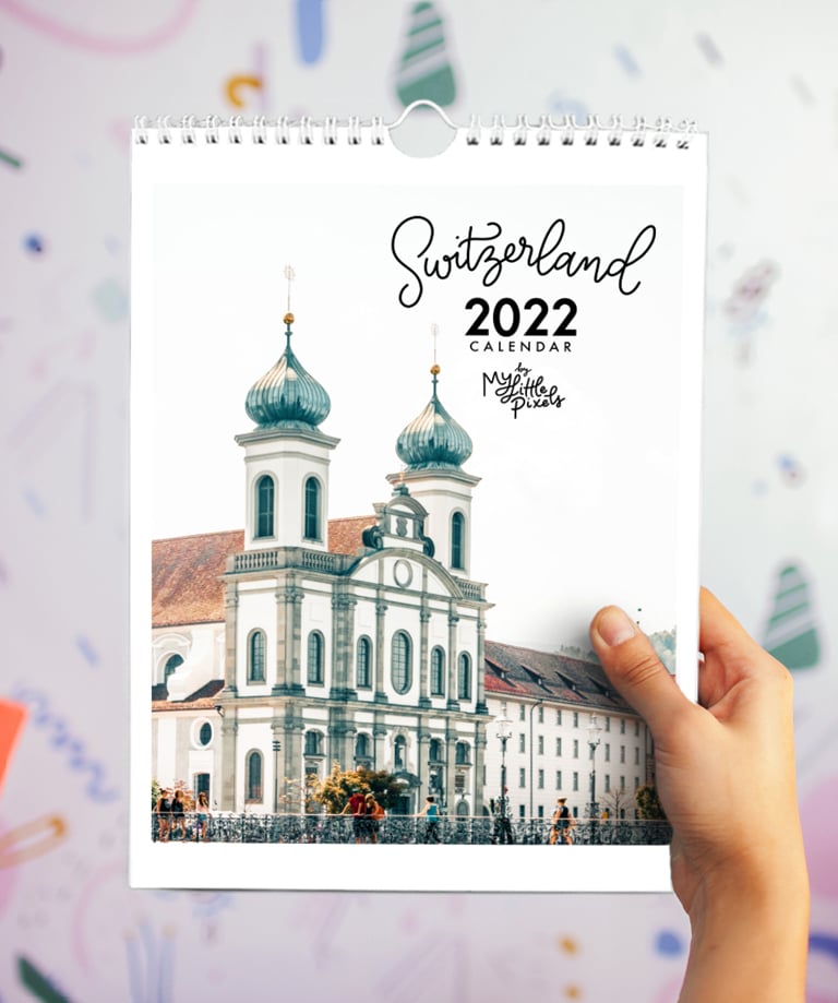 Image of 2022 Switzerland calendar