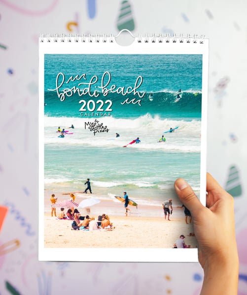 Image of 2022 Bondi Beach wall calendar