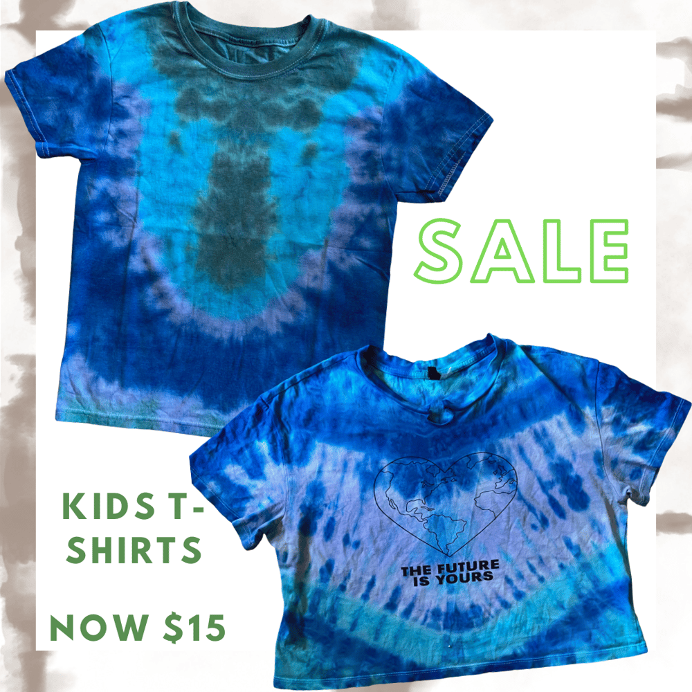 Image of  Custom Kids Tie Dye T-shirts