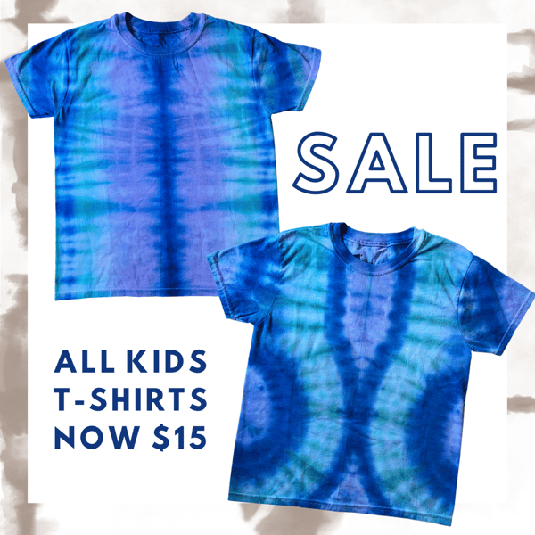 Image of Custom Kids Tie-Dye Shirt