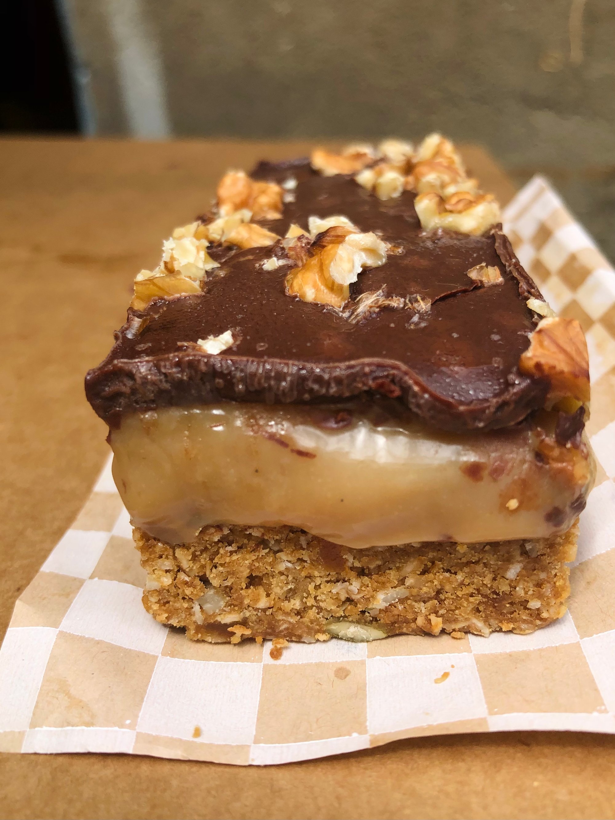 Nutty Caramel Brekkie Bar INDIE BAKEHOUSE