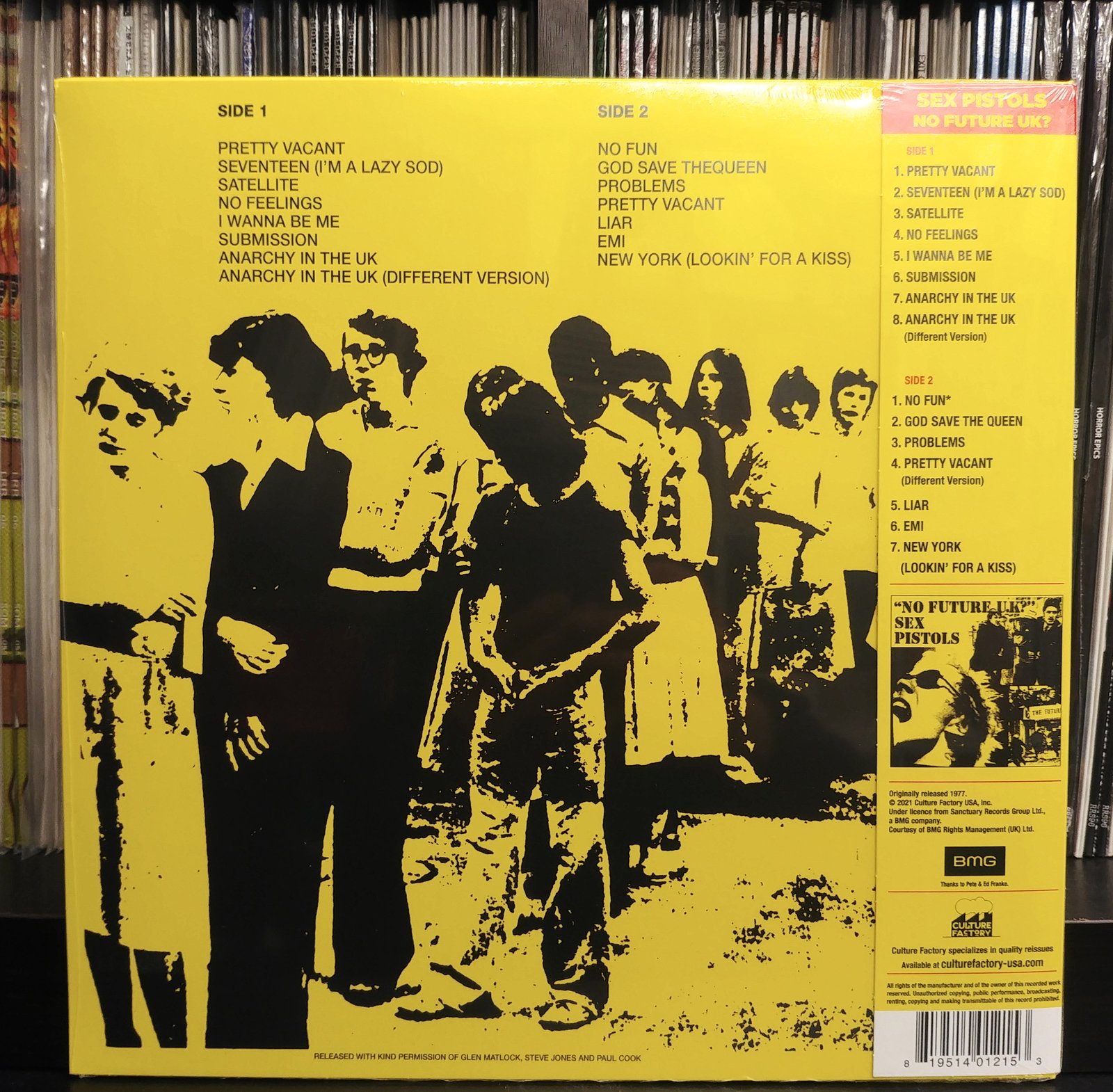 Sex Pistols EMI/SUBSTITUTE 7インチレコード 9781785585791.jpg?v=1716197284