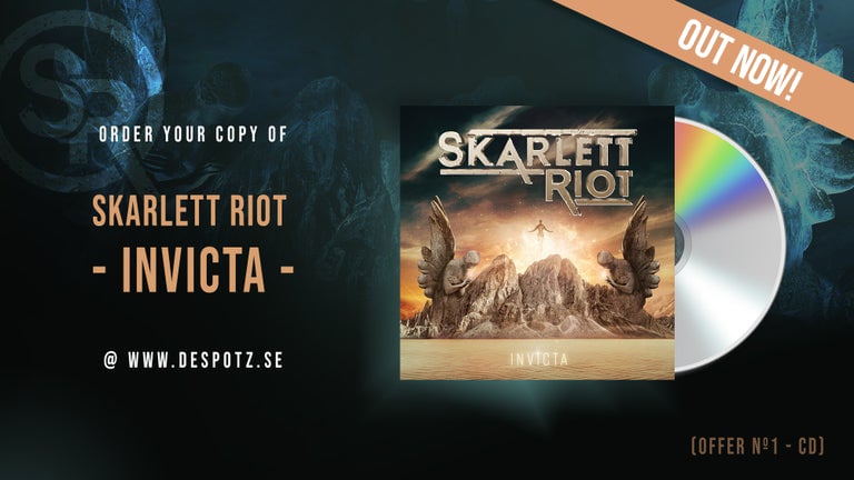 Image of Skarlett Riot - Invicta (CD)