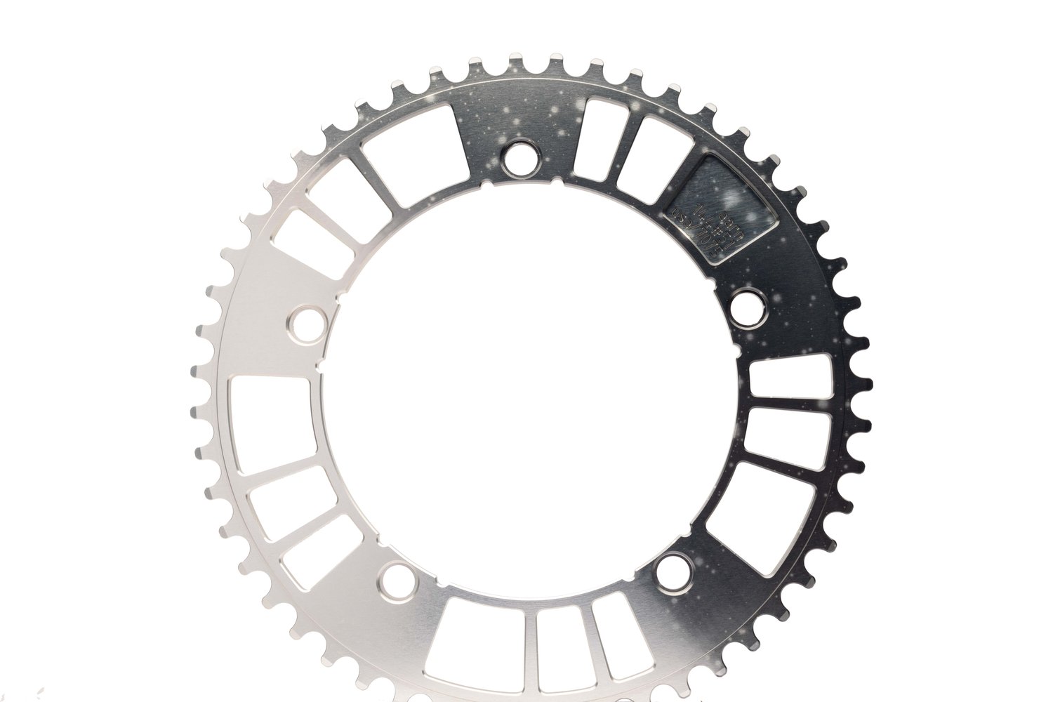 Image of 144#49/51 Limited Edition "Spacedust Horizon" Track Chainring (144BCD//49/51-Tooth)