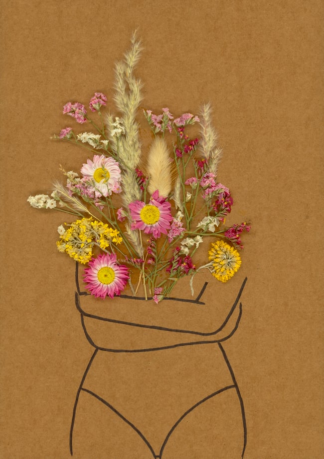 Madame Fleurs - Fine Art Print