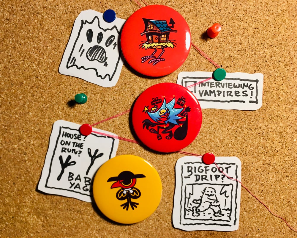 Cryptid Badges