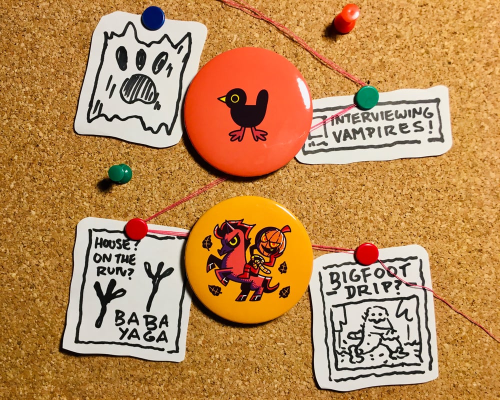 Cryptid Badges