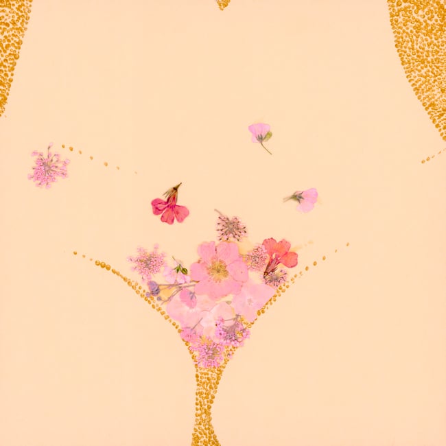 Golden Pussy - Fine Art Print