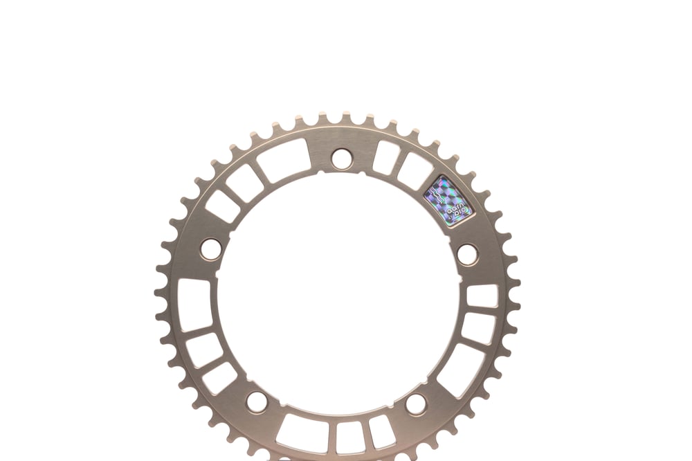 144#43/47/49/51/53/55 AARN PRO Anniversary Track Chainring (144BCD//43/47/49/51/53/55-Tooth)