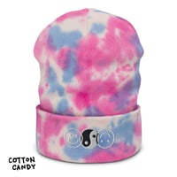 Image 2 of BALANCE Embroidered Tie-dye beanie