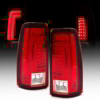 Image 2 of 99-06 SILVERADO LED TAIL LIGHTS NEW STYLE 
