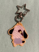 Image 2 of Animal Crossing spooky Villager keychain charm