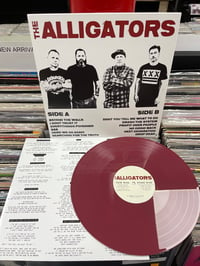 Image 2 of Alligators-Searching For The Truth 12”. Generation Records Exclusive Oxblood vinyl
