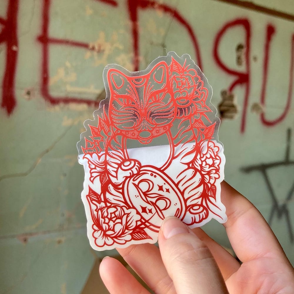 Maneki-neko Sticker