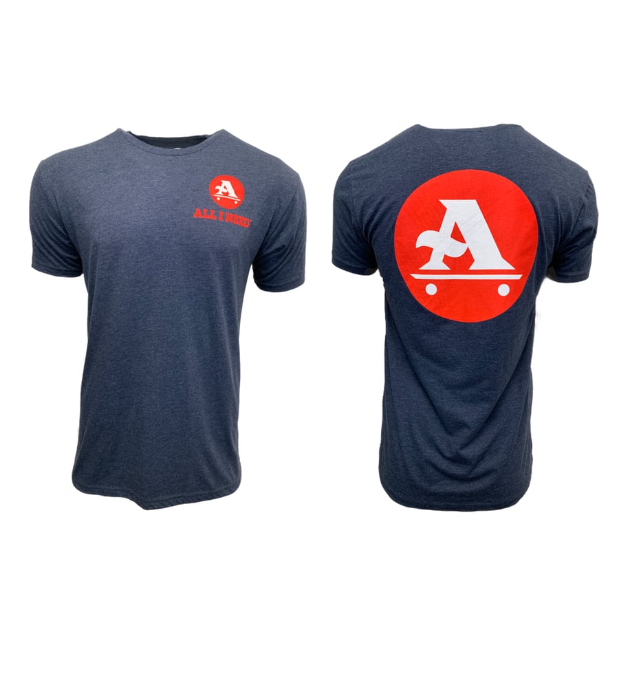 Image of A-Logo Midnight Navy / Red