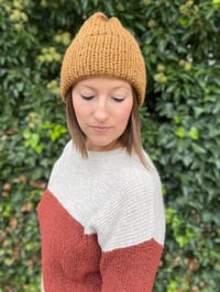 Image 2 of Desert Collection: Double Brim Beanie (MADE TO ORDER)