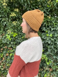 Image 3 of Desert Collection: Double Brim Beanie (MADE TO ORDER)