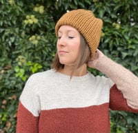 Image 1 of Desert Collection: Double Brim Beanie (MADE TO ORDER)