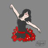 Helena Enamel Pin