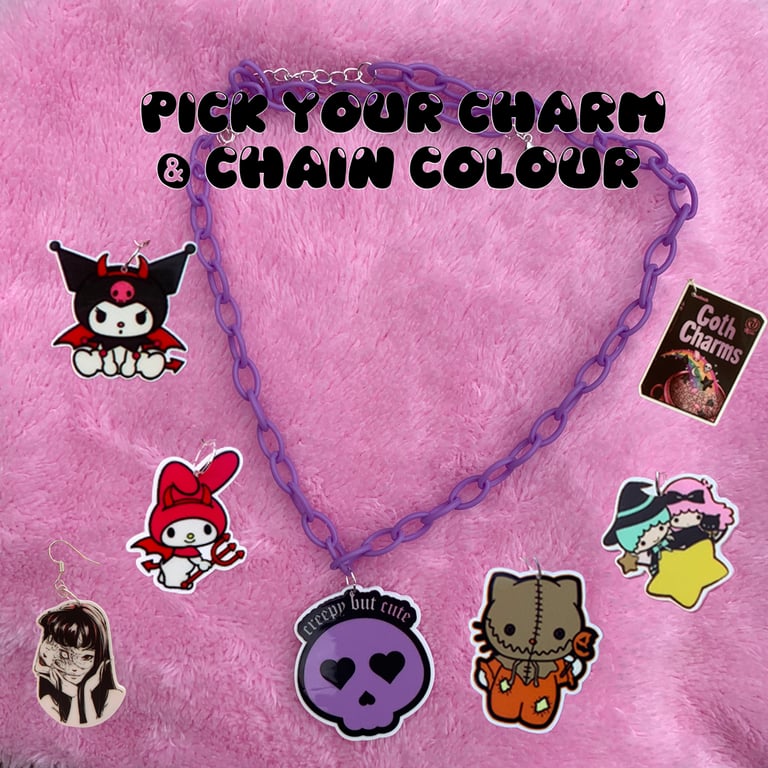 Kawaii Halloween Chain Necklaces