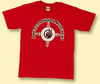AIM T-SHIRT RED. AVAILABLE IN BLACK ALSO BY CLICKING "PRODUCTS" 