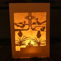 Image 1 of New Mexico Luminaria Note Card