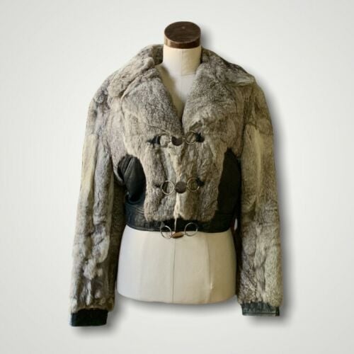 Mongolian Rabbit Fur Jacket Medium