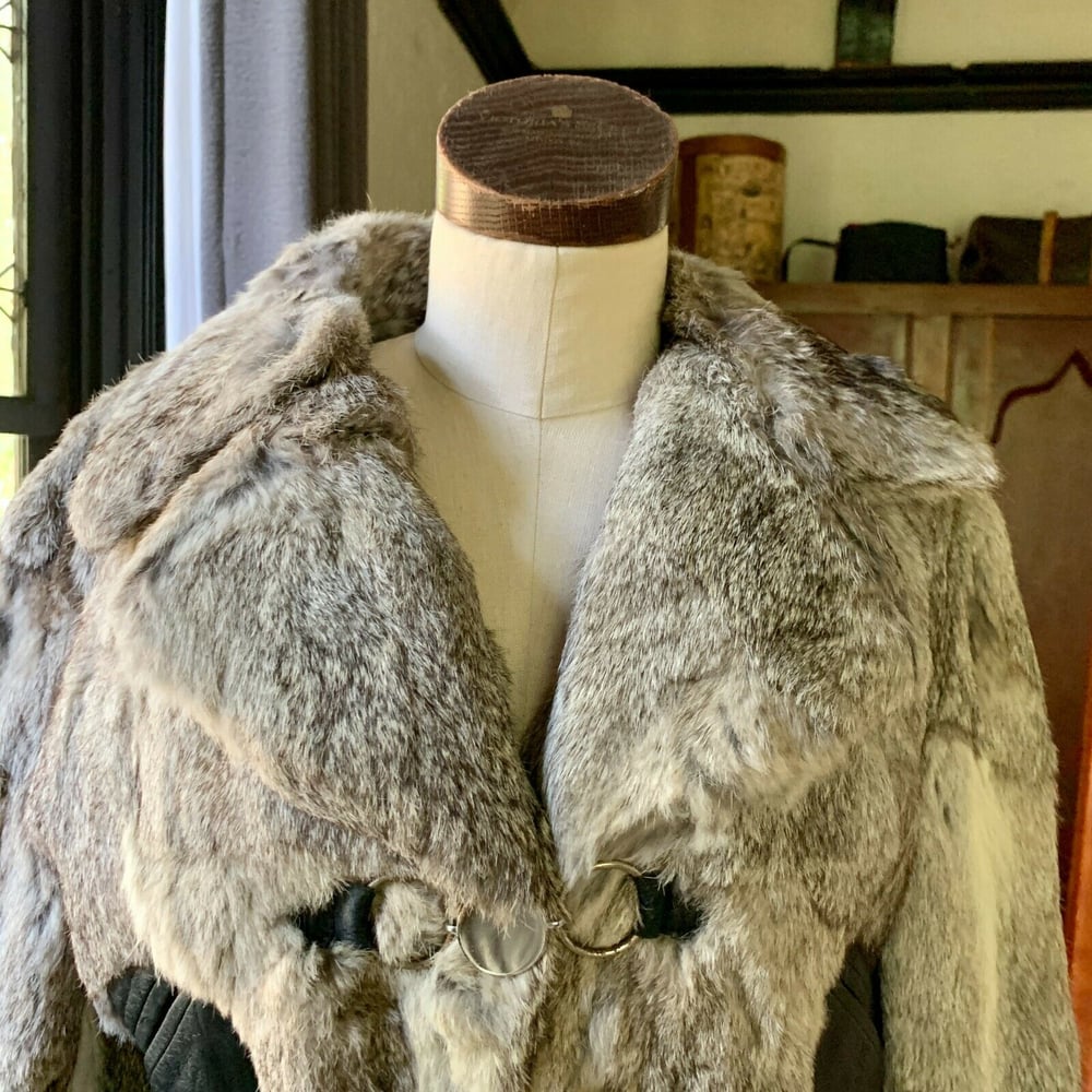 Mongolian Rabbit Fur Jacket Medium