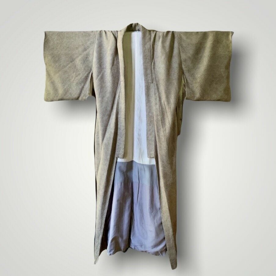 Japanese Long Kimono Robe O/S