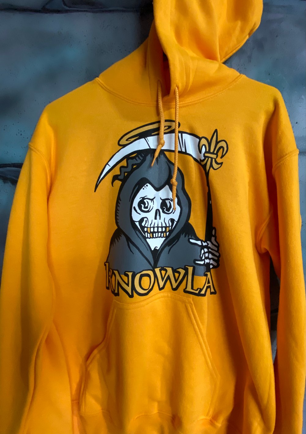 Image of Who Dat reaper hoodie