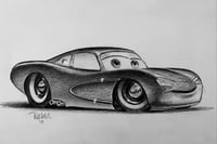 Concept Sketch for Retro Version of L.M. Car