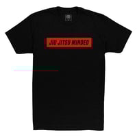 Image 2 of JIU JITSU MINDED BLACK T-SHIRT