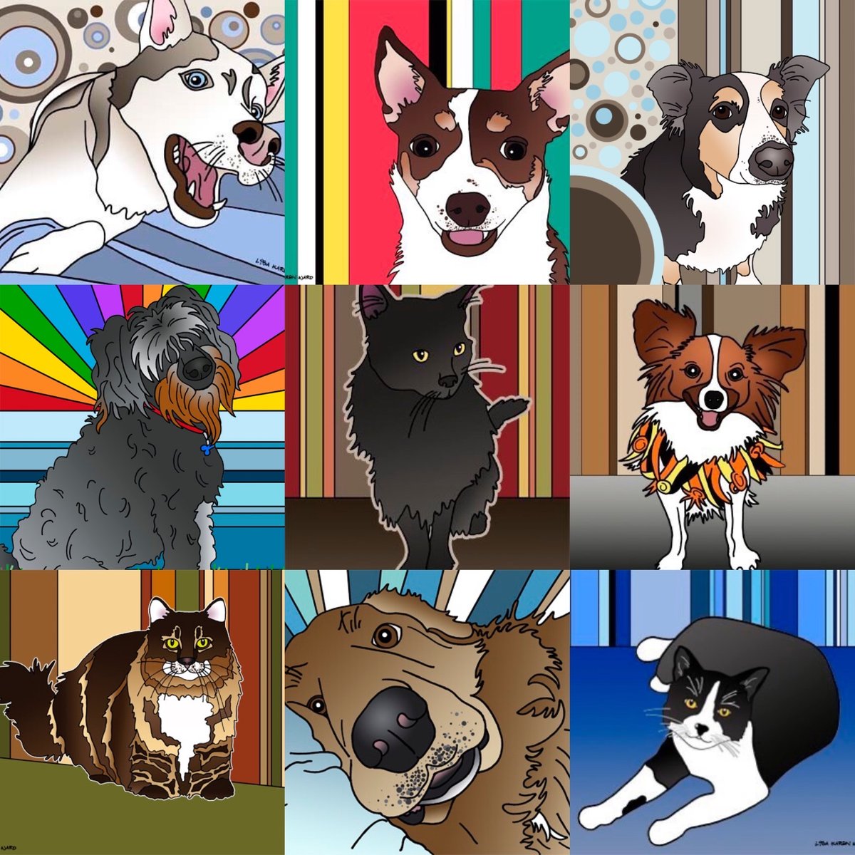 Custom Pet Portrait | The OG Bug Lady