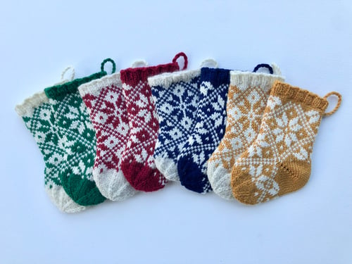 Image of Mini ornament Christmas Stockings