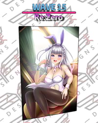 Image 1 of Bunny Suit Emilia Poster Print