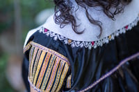Image 4 of Traditional Tzotzil Black Blouse "San Juan Chamula",  Chiapas
