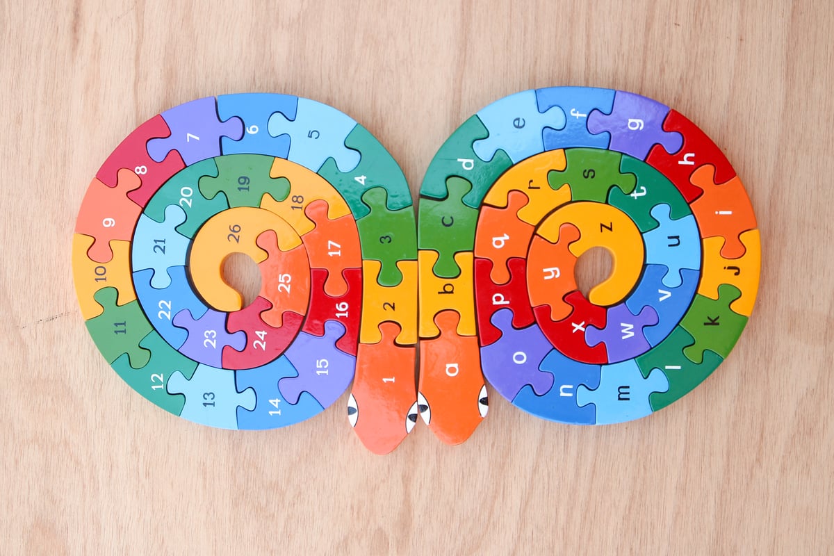 Image of Spiral Serpent A-Z & 1-26