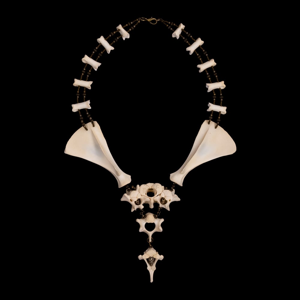 Image of "Alvez" Fawn Bone Necklace