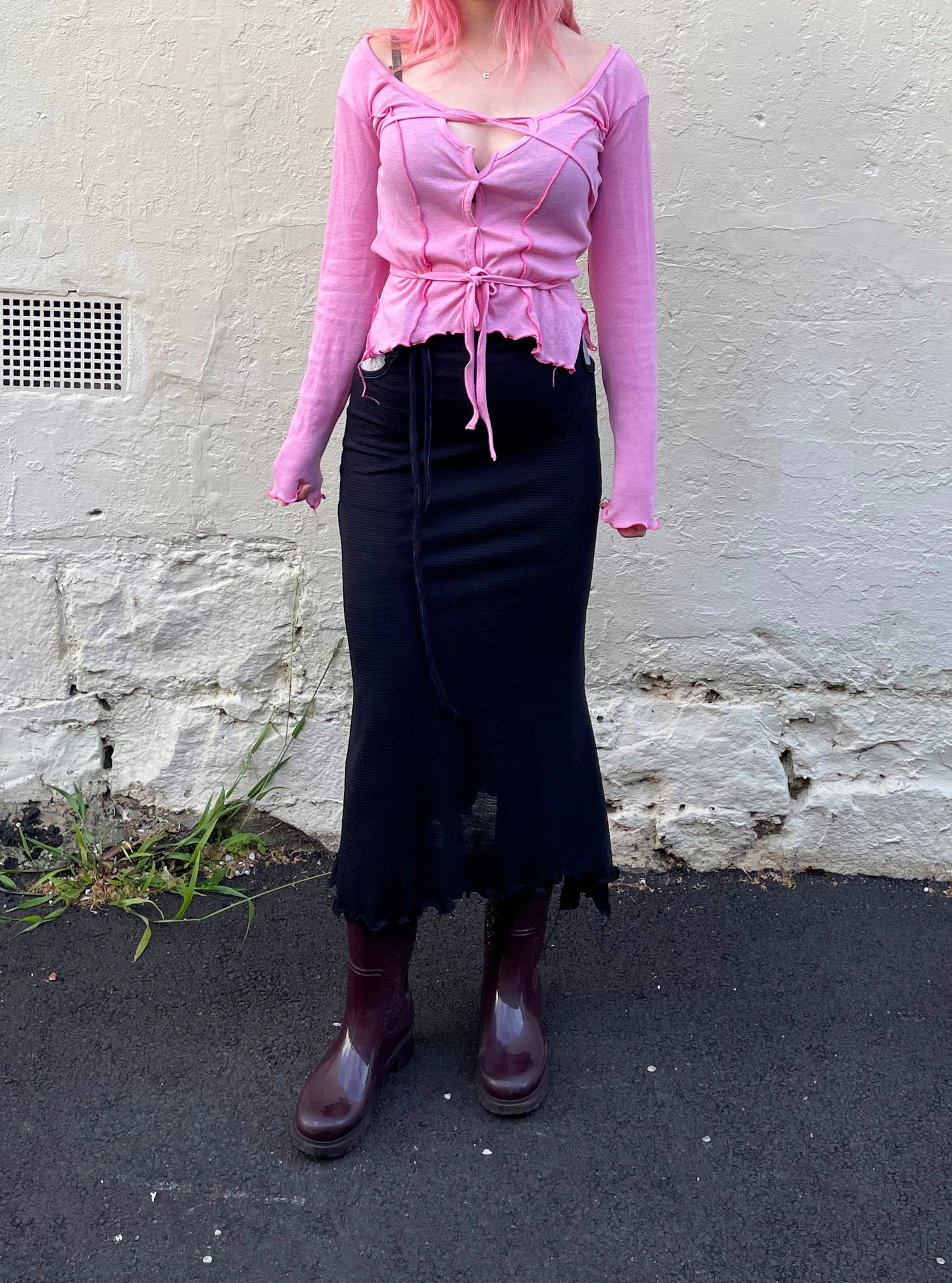 Image of No. 25 / Shifting Skirt - Black