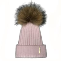 Image 1 of Pink Chunky Knit Pomskii