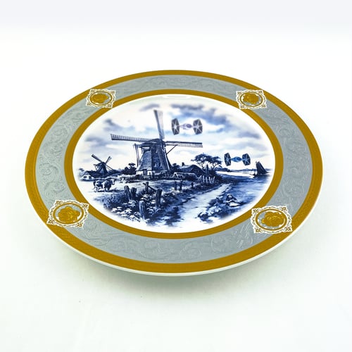 Image of Tie Figthers in Holland - Large Fine China Plate - #0775