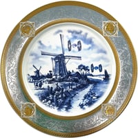 Image 1 of Tie Figthers in Holland - Large Fine China Plate - #0775