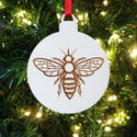 Engraved Bee Decoration