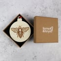 Engraved Bee Decoration