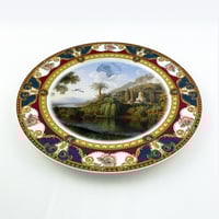 Image 2 of Death star Landscape - Large Fine China Plate - #0777
