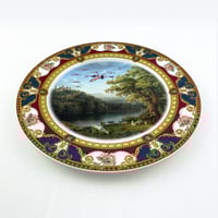 Image 2 of Squad landscape - Large Fine China Plate - #0777