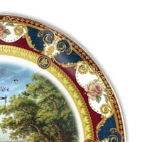 Image 3 of Squad landscape - Large Fine China Plate - #0777